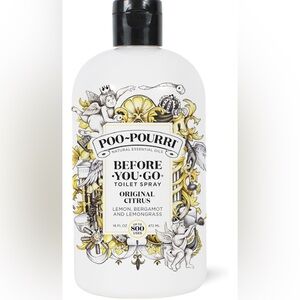 Original Citrus Toilet Spray - White and Black